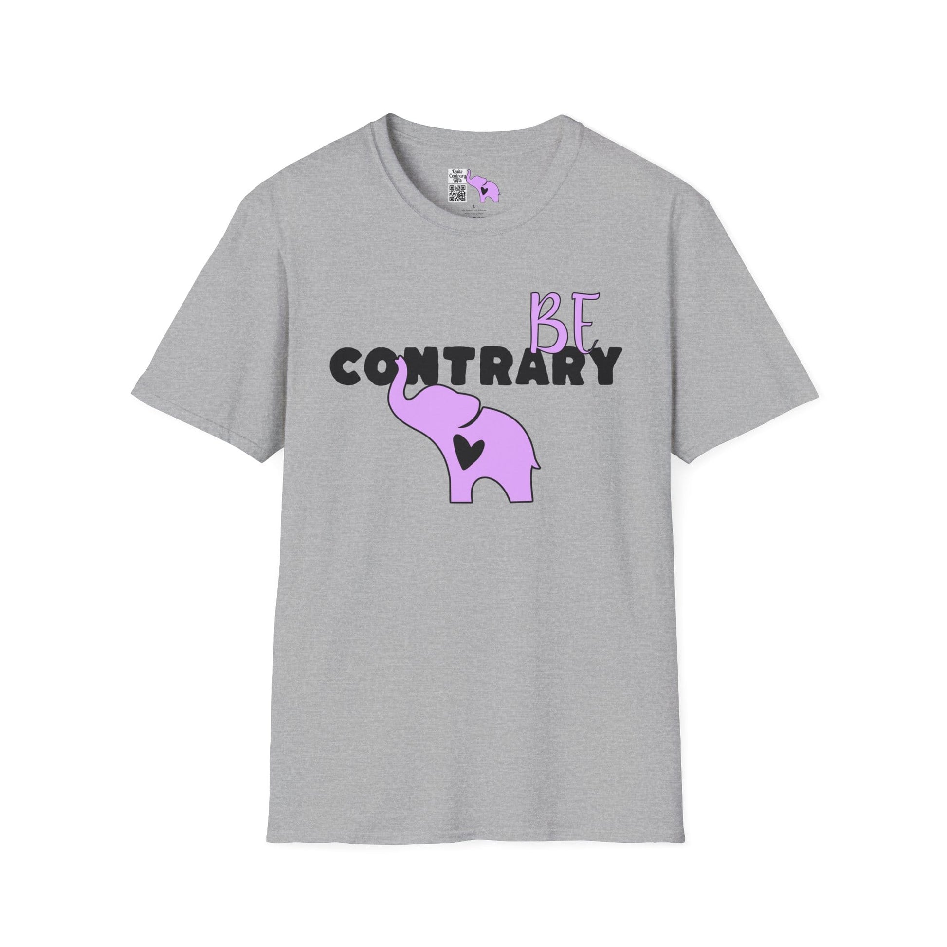 Be Contrary Adult T-shirt