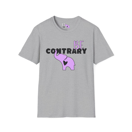 Be Contrary Adult T-shirt