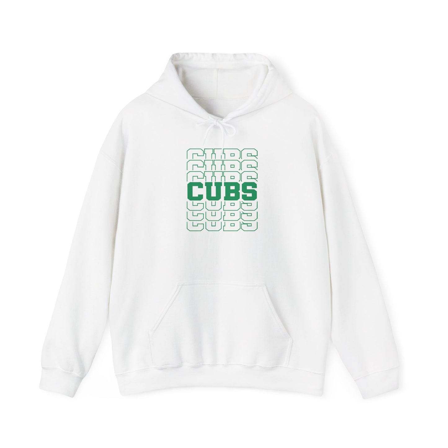 Cubs (Stacked) Adult Heavy Blend™ Hoodie