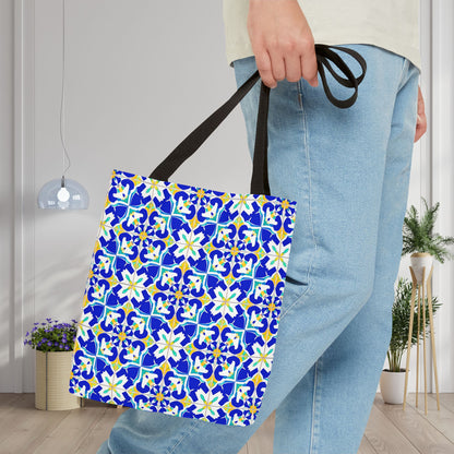 Blue Horizon Canvas Tote Bag