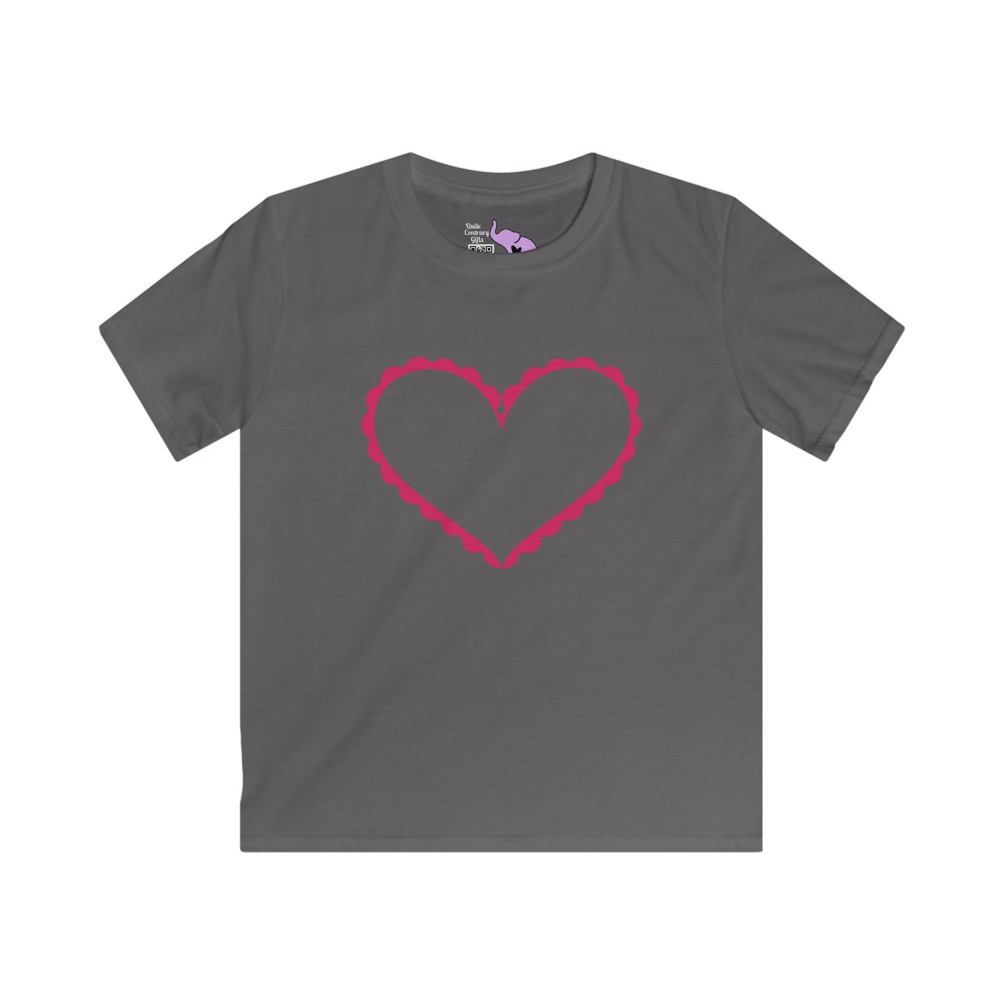 Heart 5 Youth Softstyle Tee