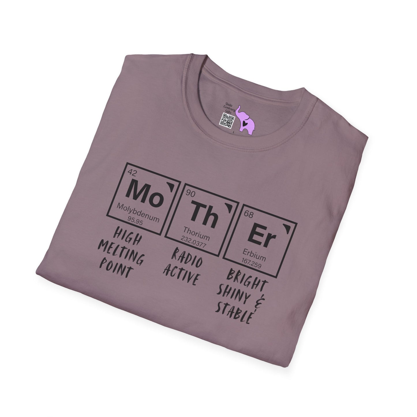 Mother Periodic Table Elements Adult T-shirt