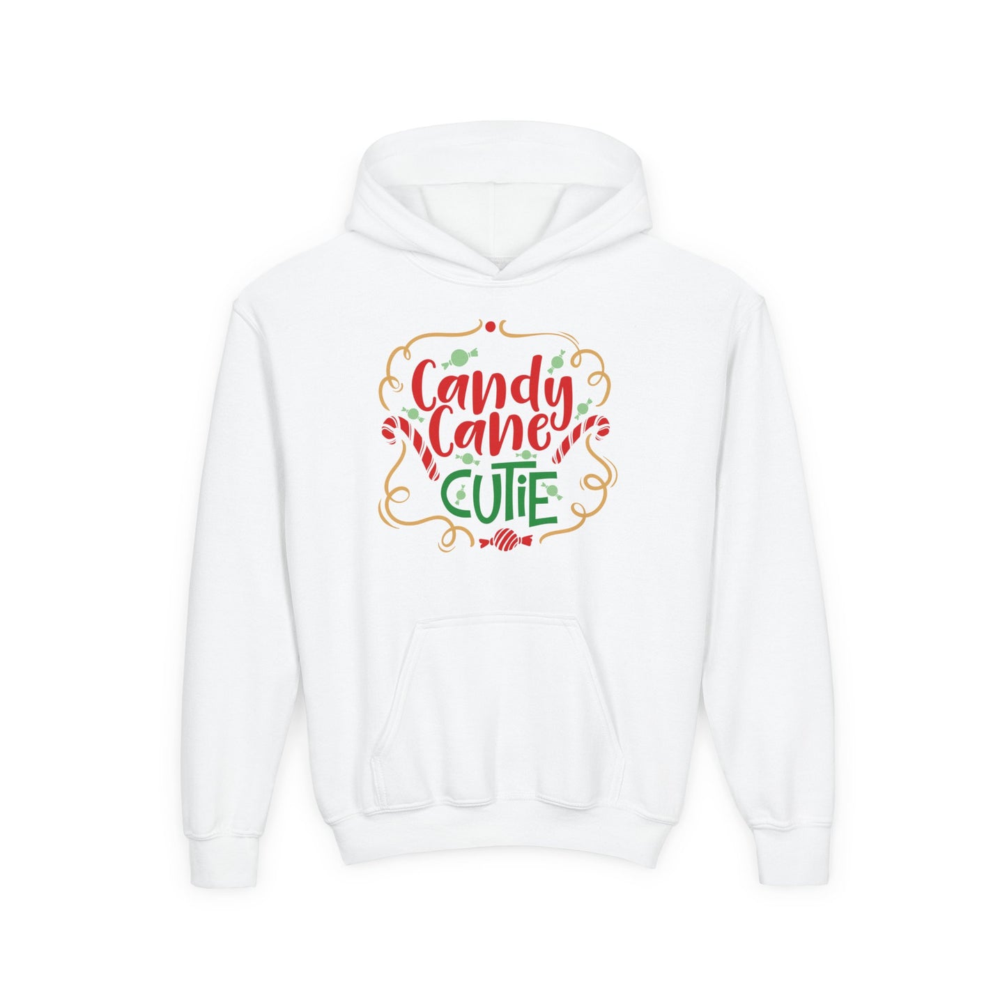 Candy Cane Cutie Youth Hoodie