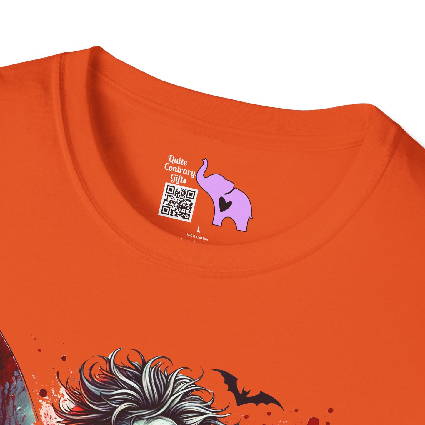 Creepy Halloween Slasher Adult T-shirt