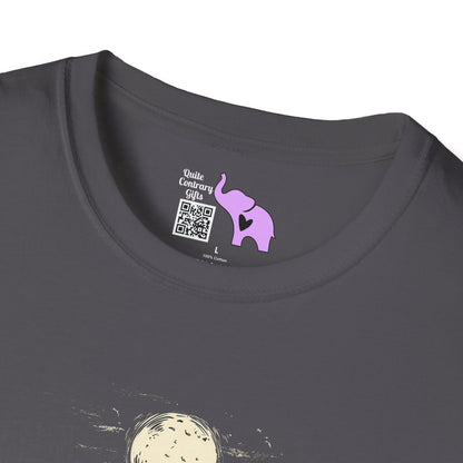 Creepy Ghost Trio Adult T-shirt