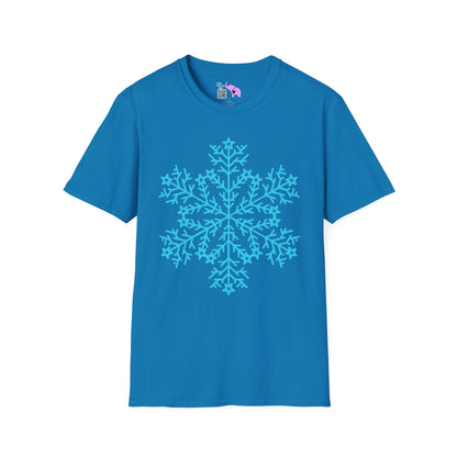 Large Snowflake Adult T-shirt