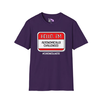 Hello, I'm Autonomically Challenged Adult T-shirt