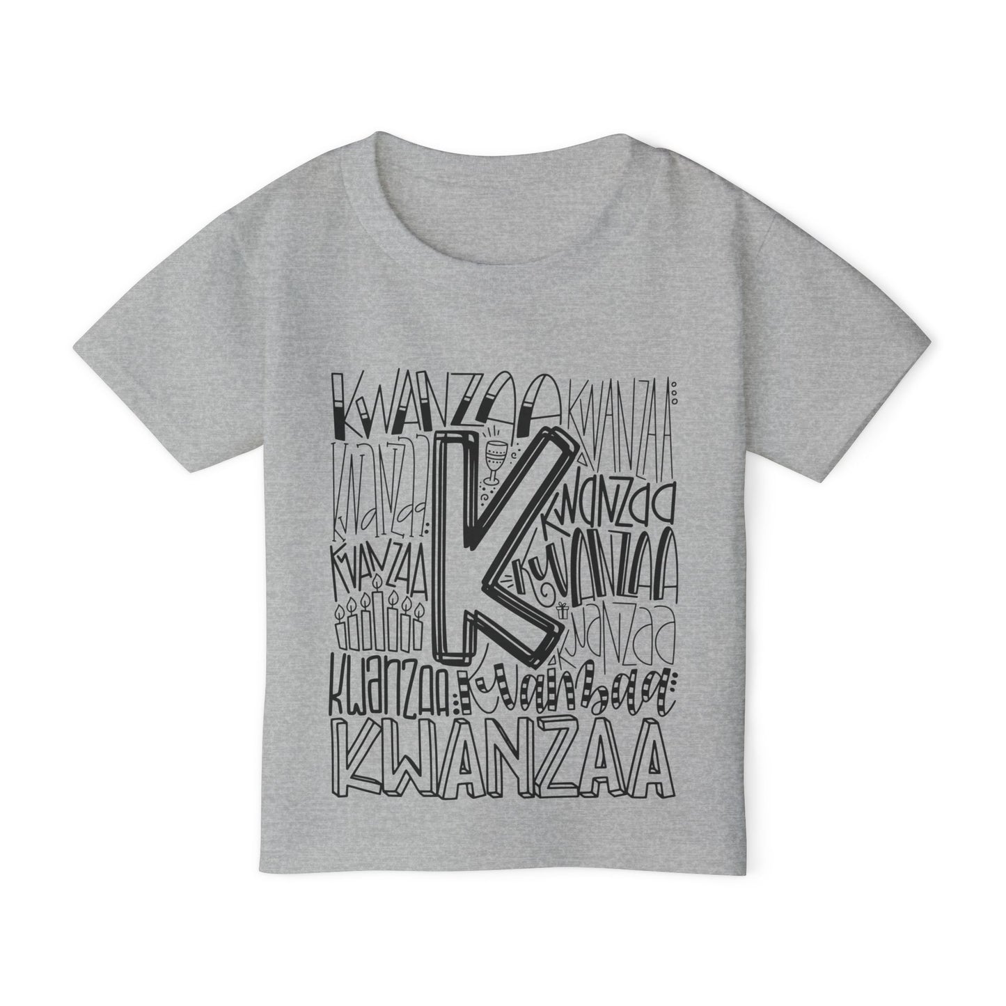 Kwanzaa Wordcloud Toddler T-shirt