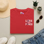 ""When the Power of Love Overcomes the Love of Power, the World Will Know Peace Adult T-shirt
