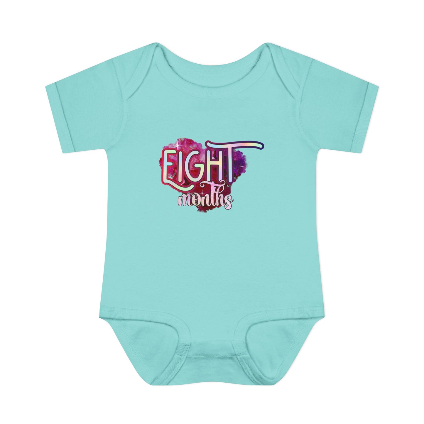Stardust Baby Milestone Bodysuit-Eight Months