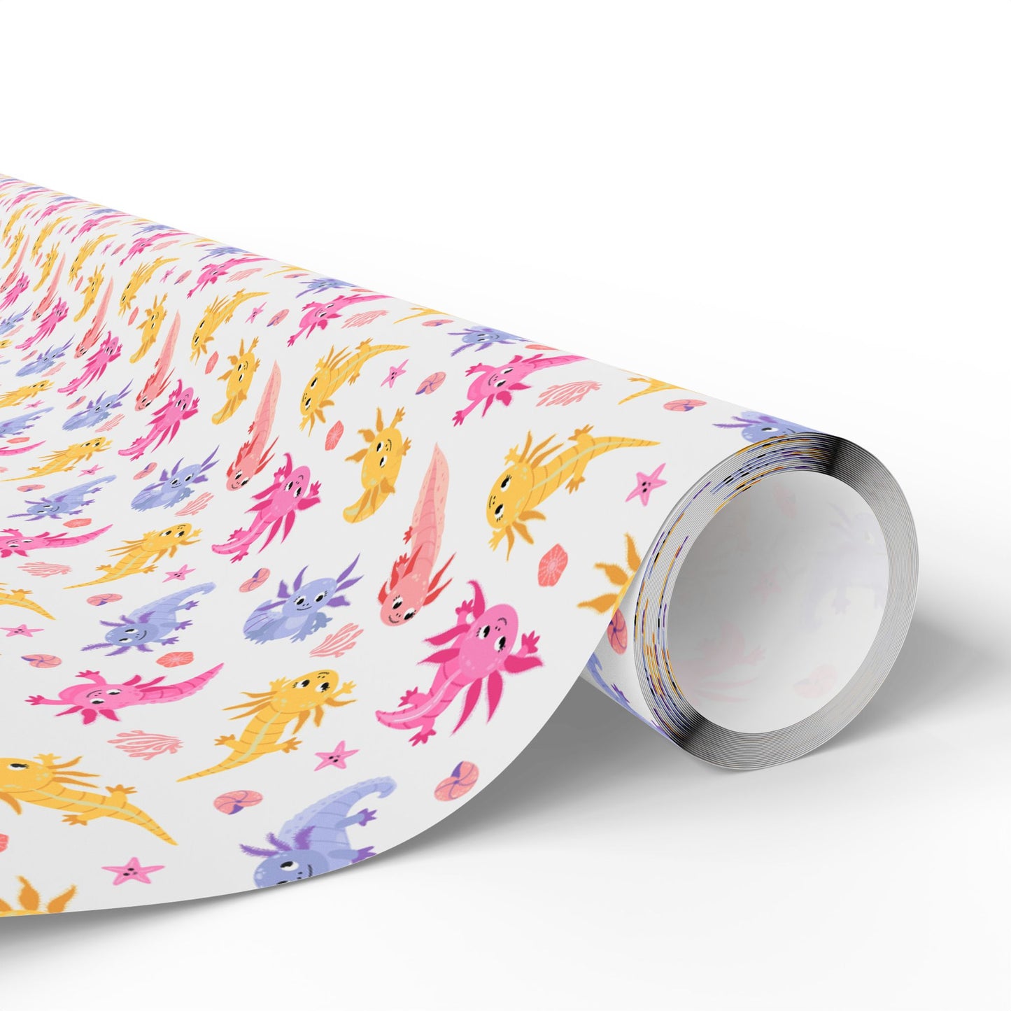Axolotl Whimsy Wrapping Paper