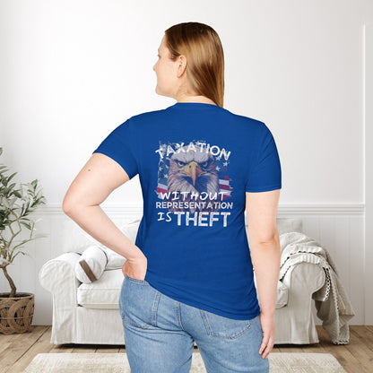 Taxation without Representation is Theft Adult T-shirt