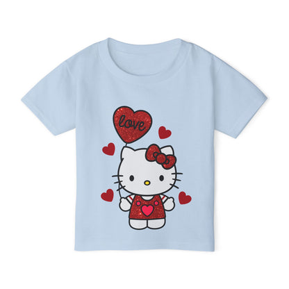 Valentine Hello Kitty Love Heavy Cotton™ Toddler T-shirt