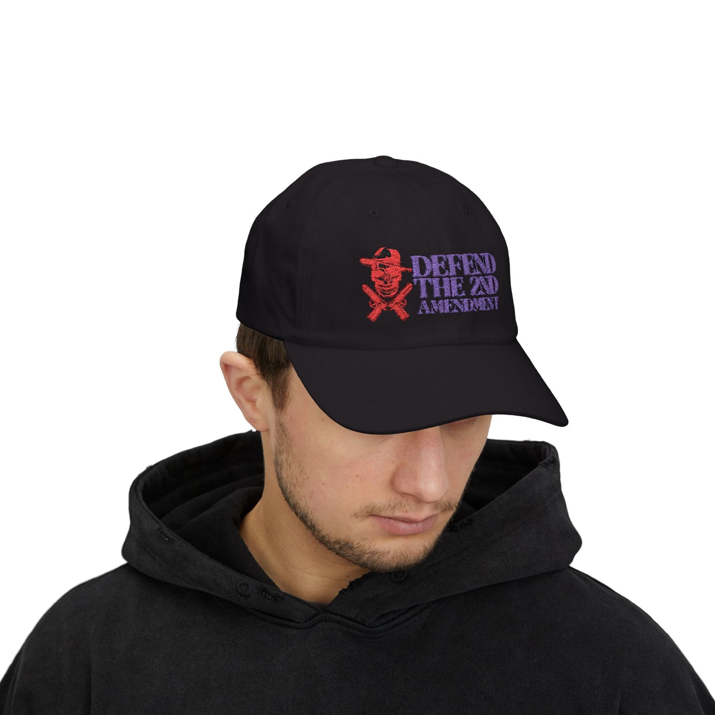 Defend The 2nd Amendment Embroidered Classic Dad Cap
