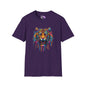 Colorful Tiger Adult T-shirt