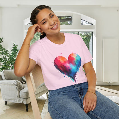 Heart Colorway Adult T-shirt