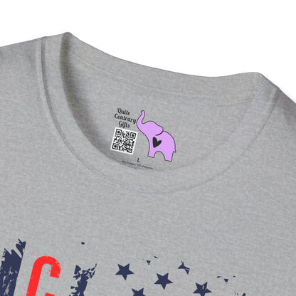 Change American Flag Adult T-shirt