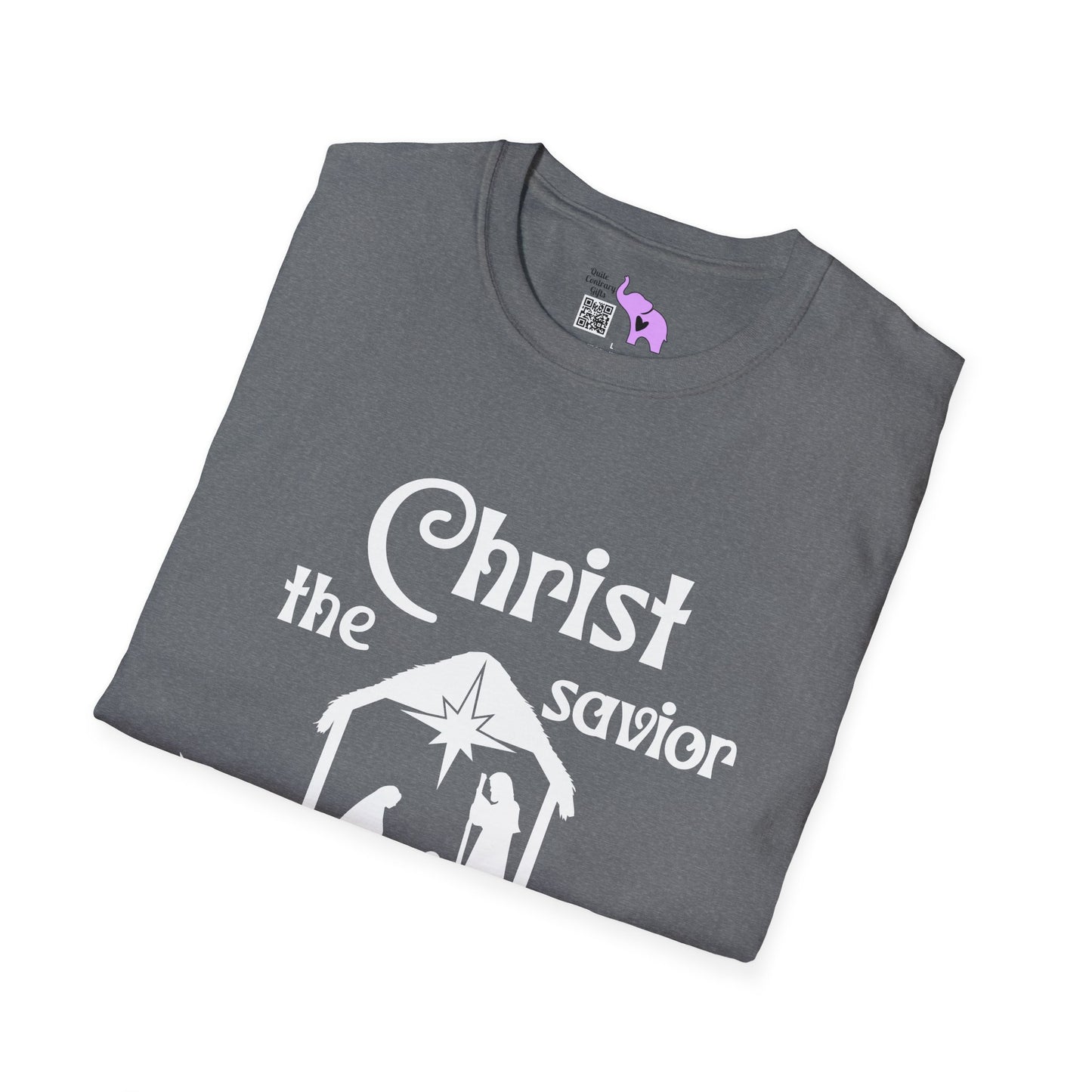 Christ The Savior is Born Adult T-shirt