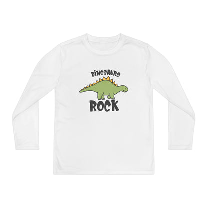 Dinosaurs Rock Youth Long Sleeve Tee