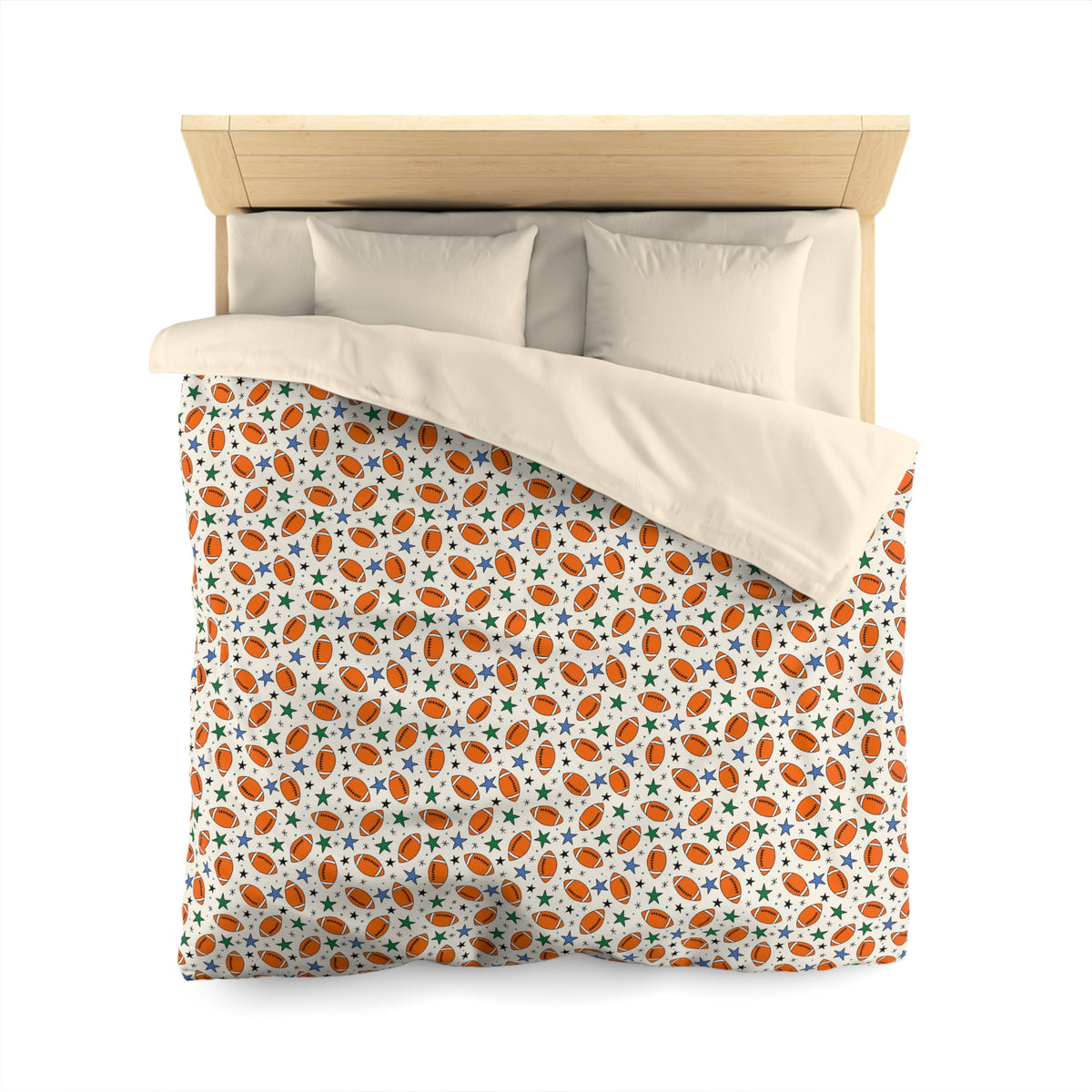 Touchdown Stars Microfiber Duvet Cover