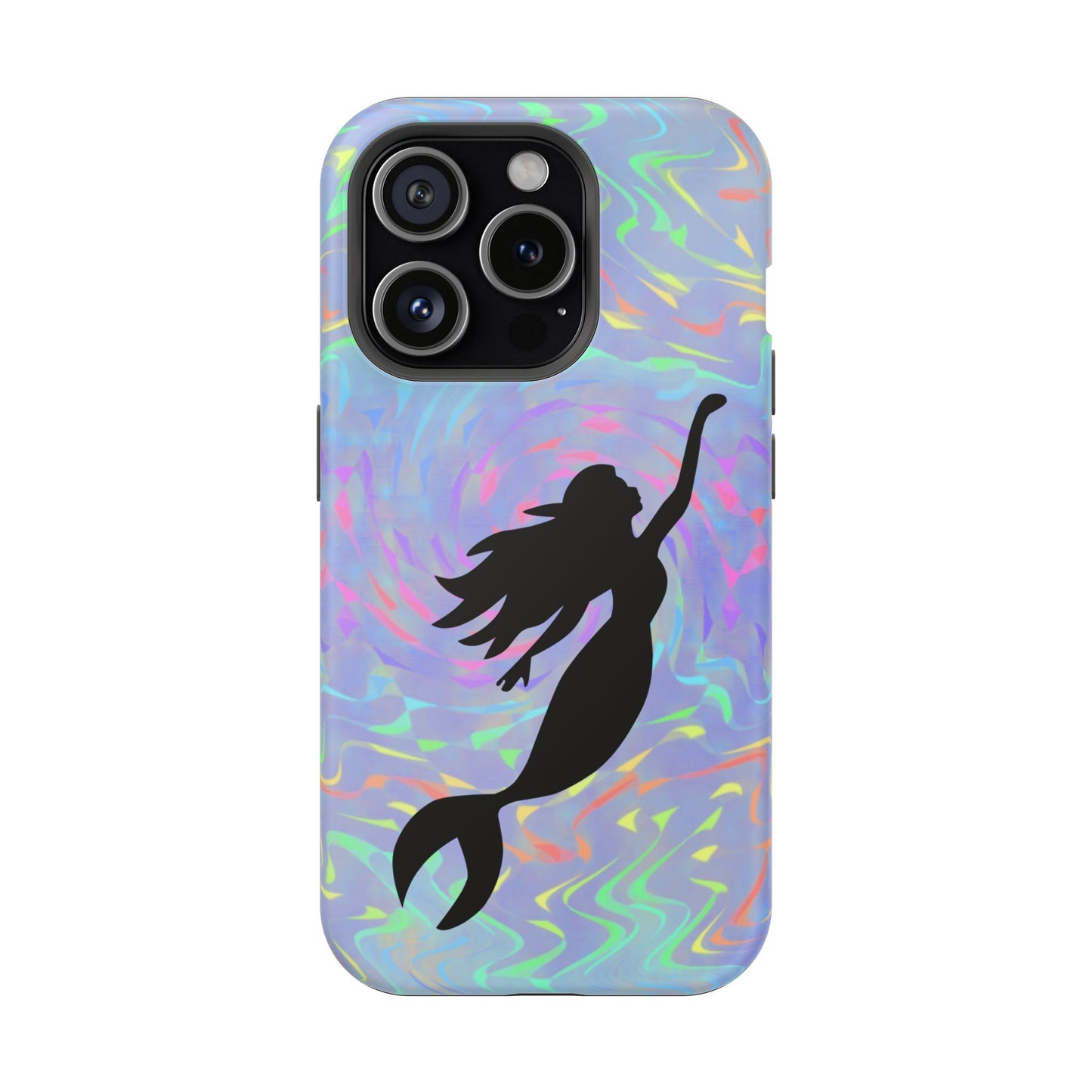 Mermaid Silhouette MagSafe® Compatible Tough Case for iPhone