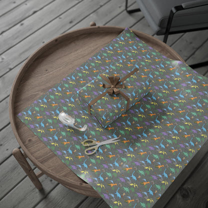 Prehistoric Playtime Wrapping Paper