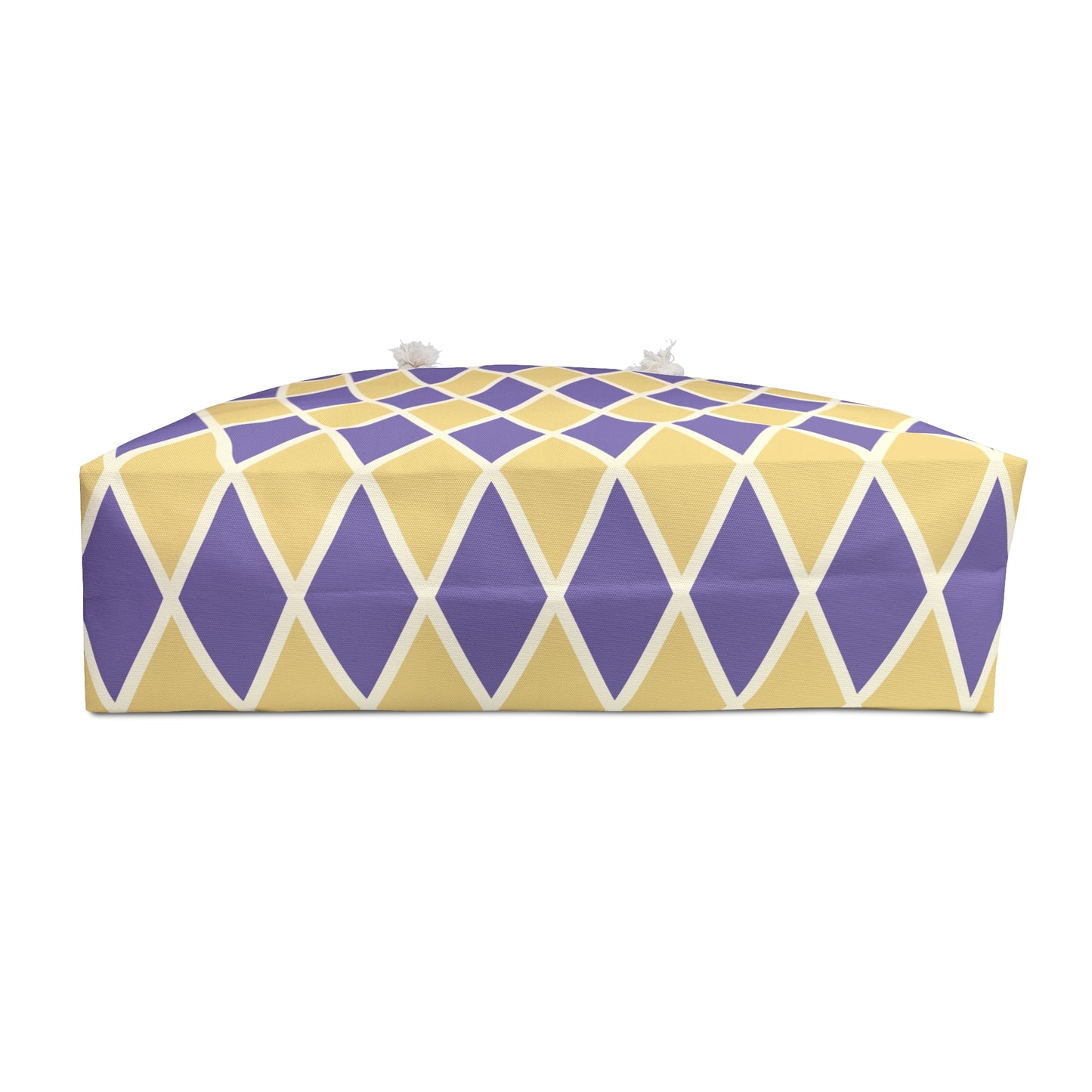 Purple/Yellow Harlequin Weekender Bag