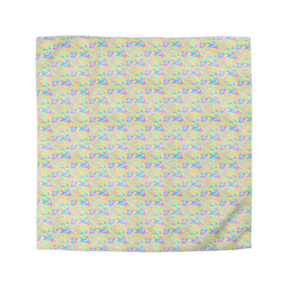 Dreamsicle Camo Microfiber Duvet Cover