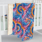 Trippy Taffy Sherpa Fleece Blanket
