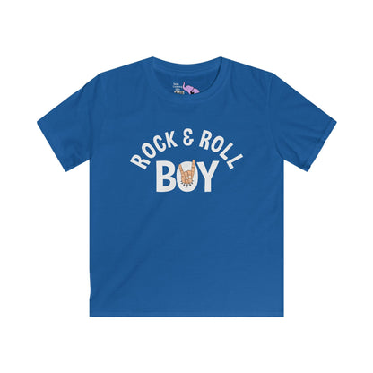 Rock & Roll Boy Kids Softstyle Tee