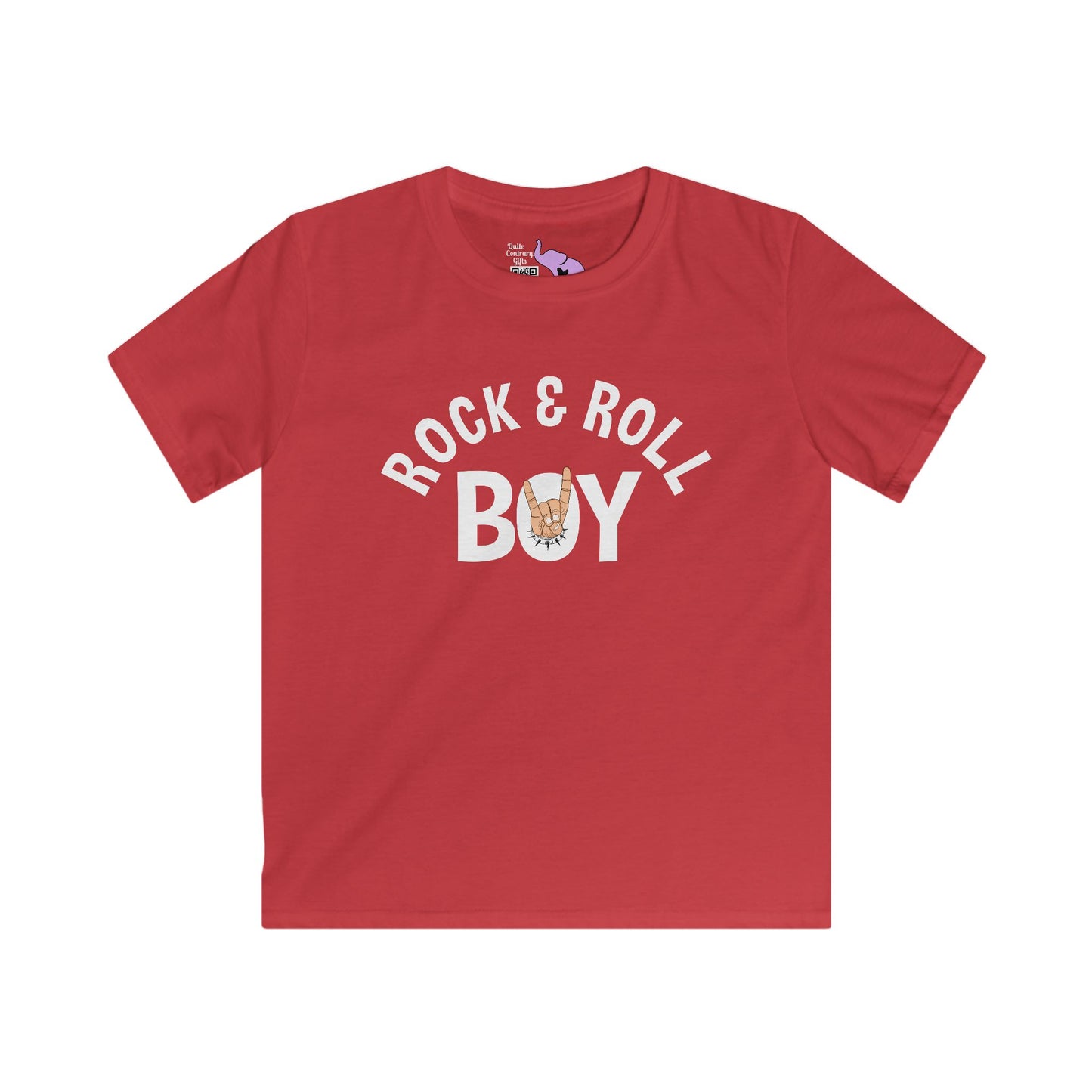 Rock & Roll Boy Kids Softstyle Tee