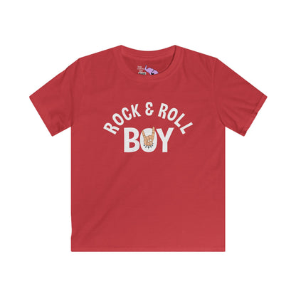 Rock & Roll Boy Kids Softstyle Tee