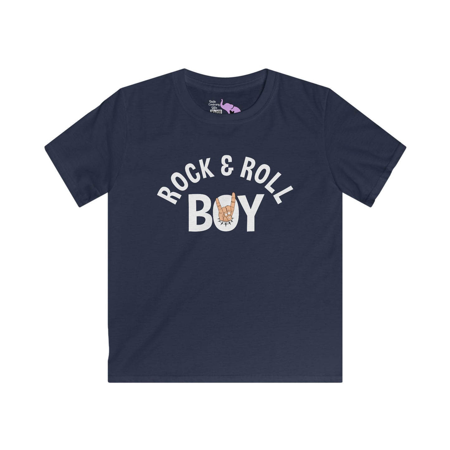 Rock & Roll Boy Kids Softstyle Tee
