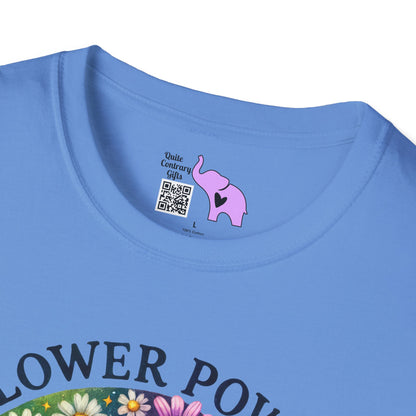 Flower Power Forever Adult T-shirt