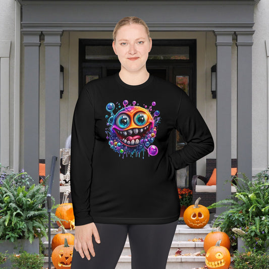 Bubbly Monster Adult Long Sleeve Tee
