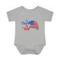 My First 4th of July (Eagle) Baby Rib Bodysuit