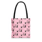 Siamese Charm – Pink Whisper Canvas Tote Bag