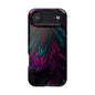 Pink Orchid Feathers MagSafe® Compatible Tough Case for iPhone