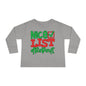 Nice List Dropout Toddler Long Sleeve Tee