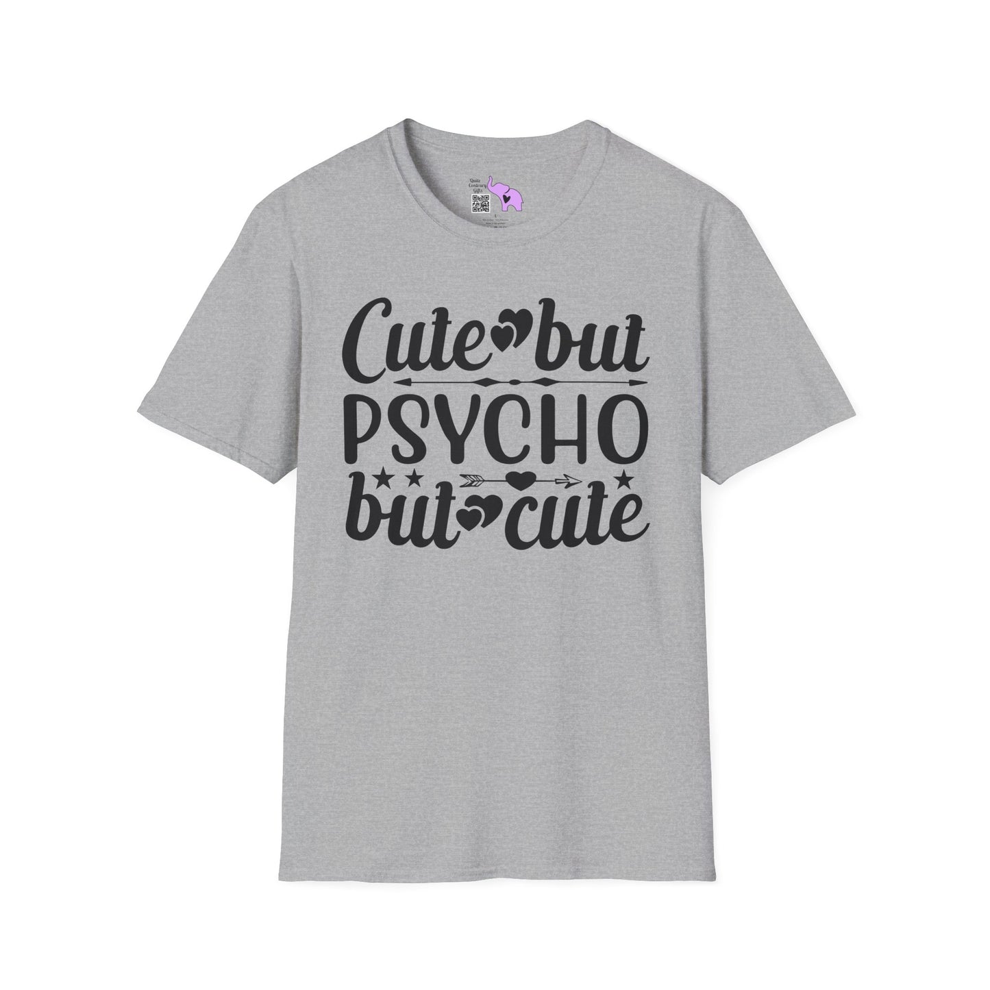 Cute But Psycho But Cute (2) Adult T-shirt
