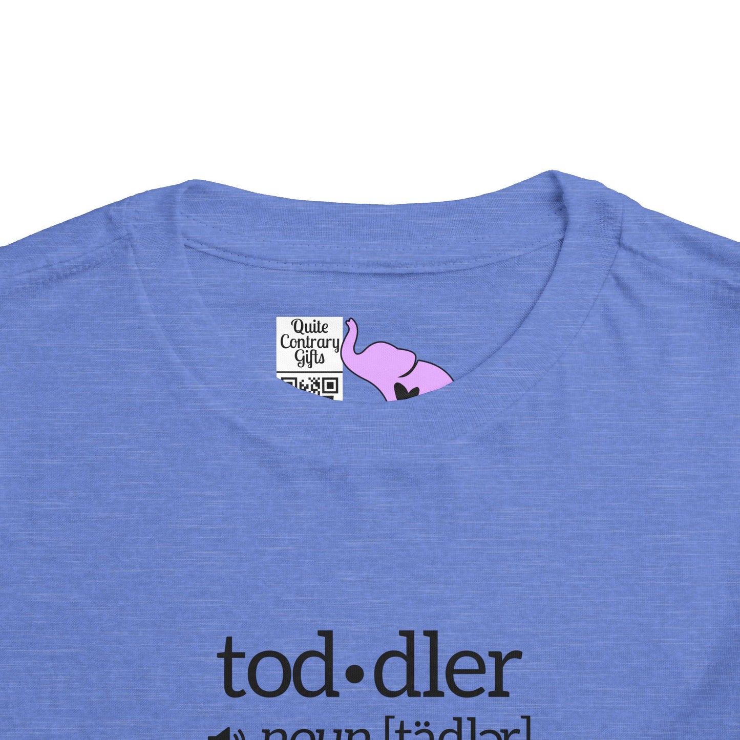 Funny Toddler Definition Toddler Tee