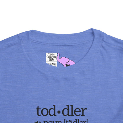 Funny Toddler Definition Toddler Tee