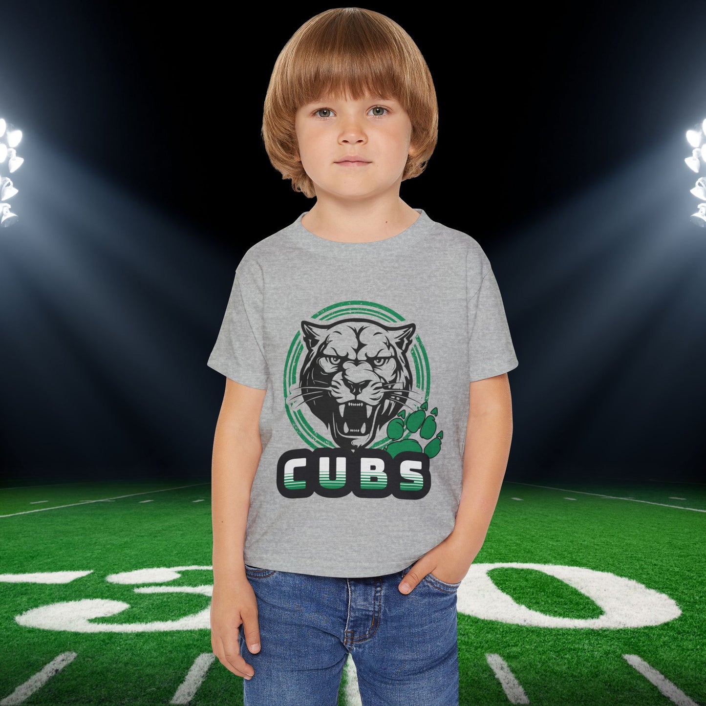 Cubs Circle Heavy Cotton™ Toddler T-shirt