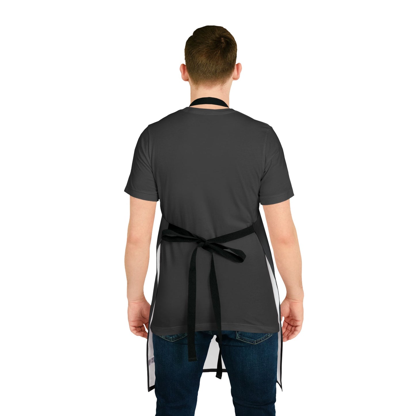 Grill First Talk Later (Dad Skeleton) Apron