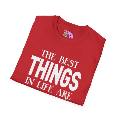 The Best Things In Life Are Rescued Adult T-shirt