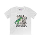 Just A Boy Who Loves Dinosaurs Kids Softstyle Tee