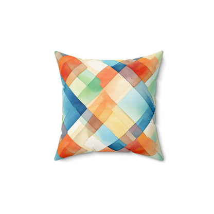 Rustic Radiance Throw Pillow