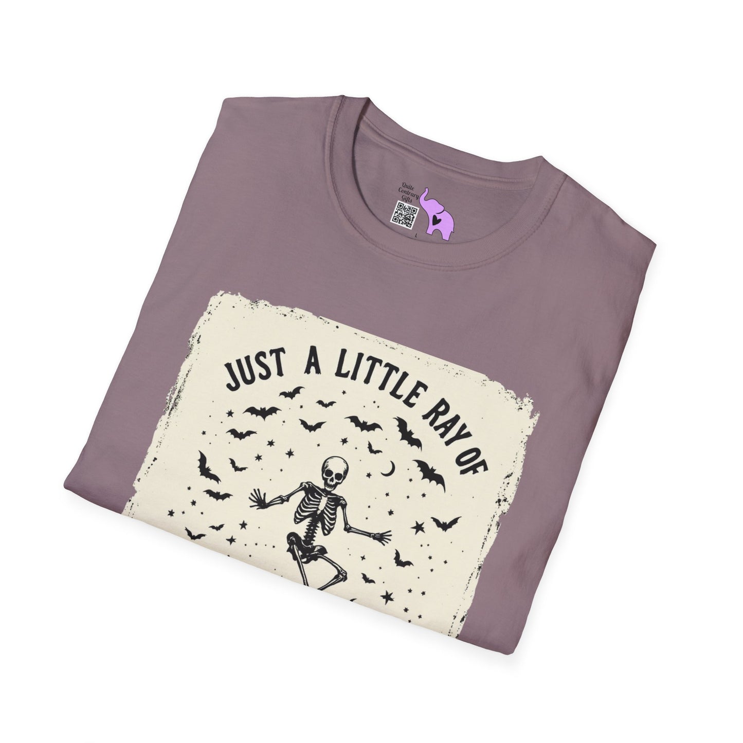Just A Little Ray of Pitch Black Adult T-shirt