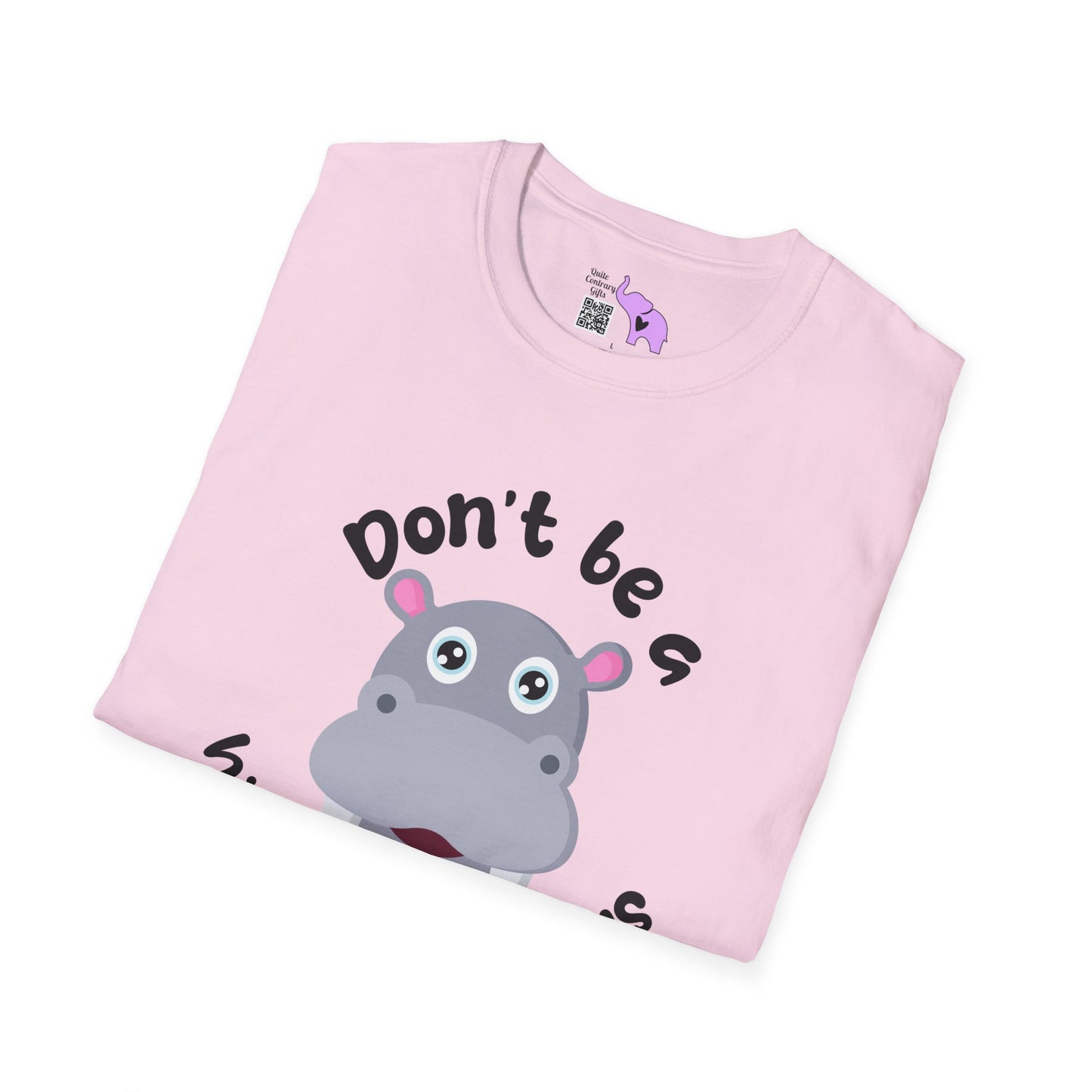 Don't Be A Hippo-twatamus Adult T-shirt