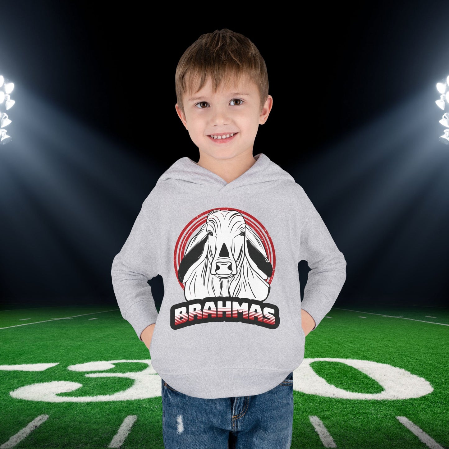 Brahmas Circle Toddler Hoodie